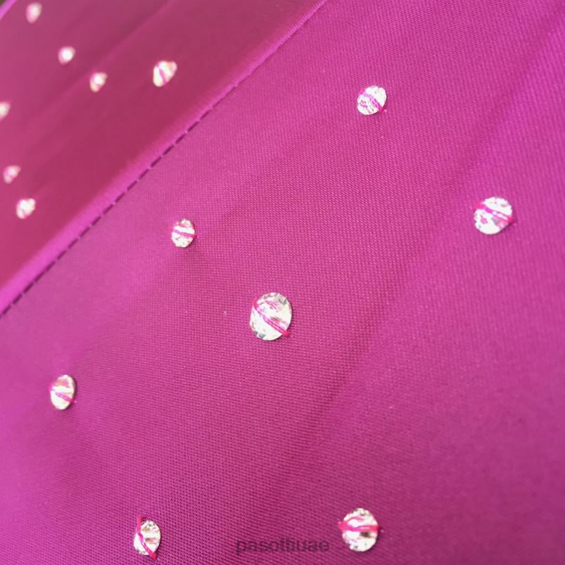 مظلة | 185n 21284-18 أ - مظلة سواروفسكي وردية، قماش مزدوج PASOTTI Z446V540